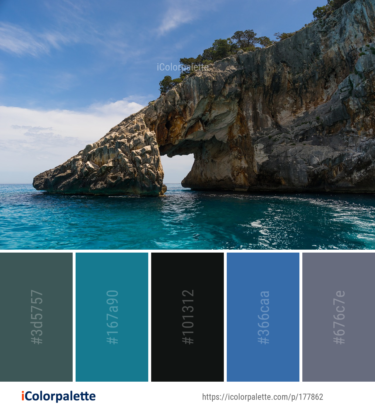 Color Palette Ideas from Sea Coastal And Oceanic Landforms Coast Image ...