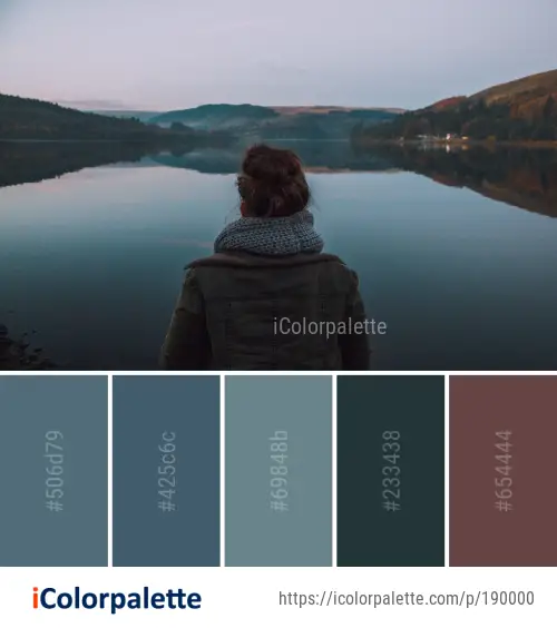 Color Palette Ideas from Reflection Water Nature Image | iColorpalette