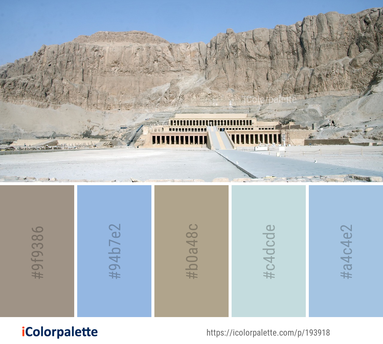 Color Palette Ideas from Badlands Historic Site Geological Phenomenon ...