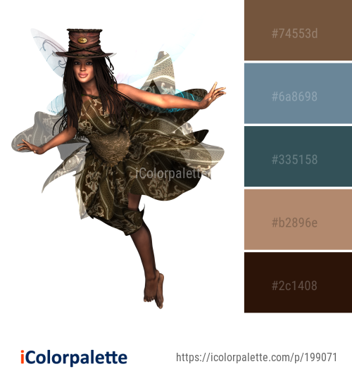 Color Palette Ideas from Costume Headgear Design Image iColorpalette