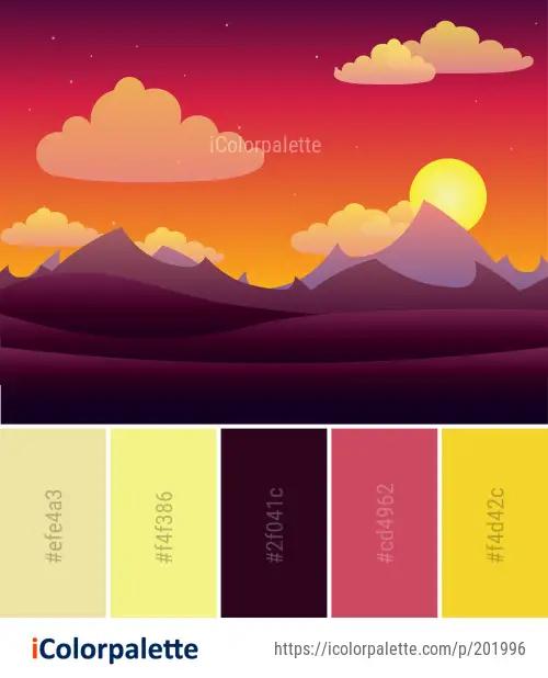 Color Palette Ideas from Sky Morning Computer Wallpaper Image ...