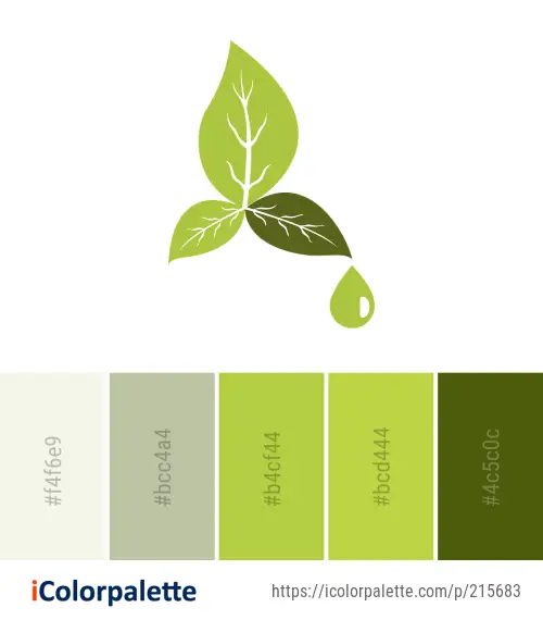 Leaf Green Plant Color Palette