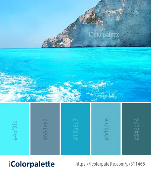 Pin on Blue Color Palettes