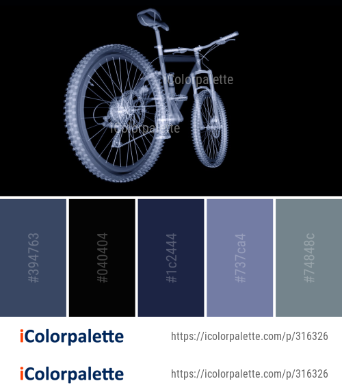 Color Palette Ideas from Bicycle Wheel Motor Vehicle Image