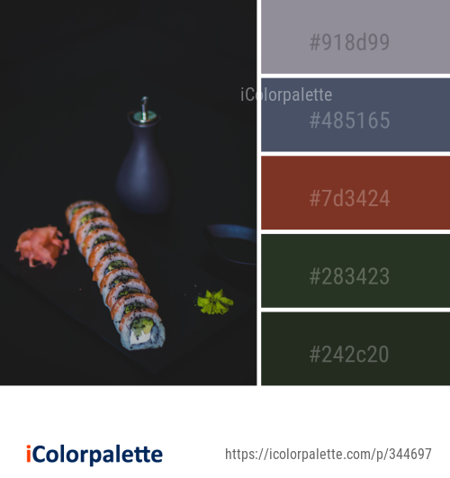 Color Palette Ideas from Still Life Photography Organism Macro Image