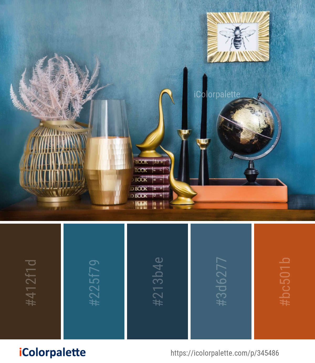 Color Palette Ideas from Still Life Photography Painting Image