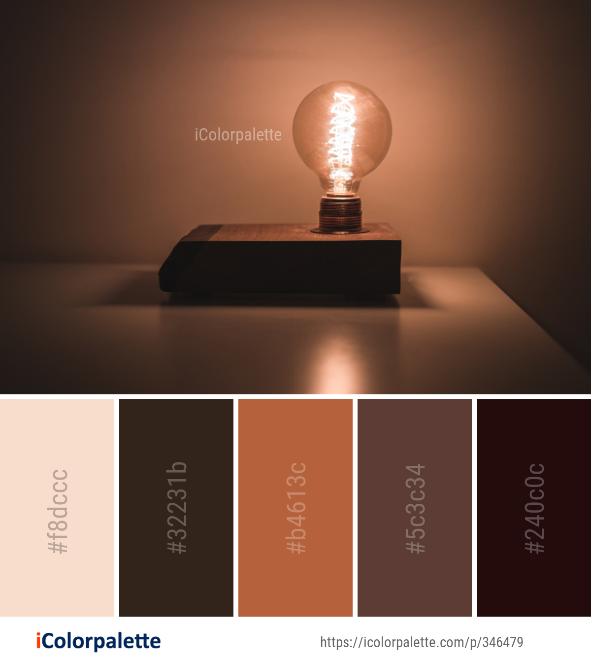 Color Palette Ideas from Lamp Light Fixture Lighting Accessory Image