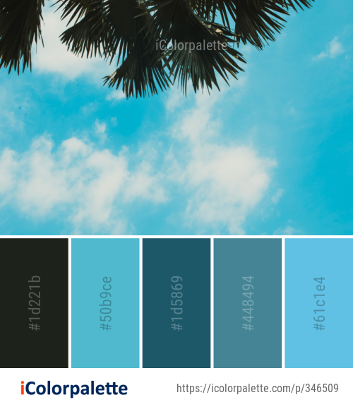 32 Sky Color Schemes | Curated collection of Color Palettes