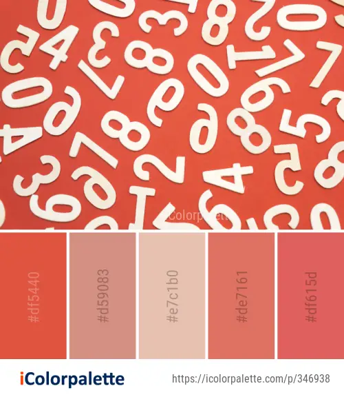 Color Palette Ideas from Text Font Pink Image