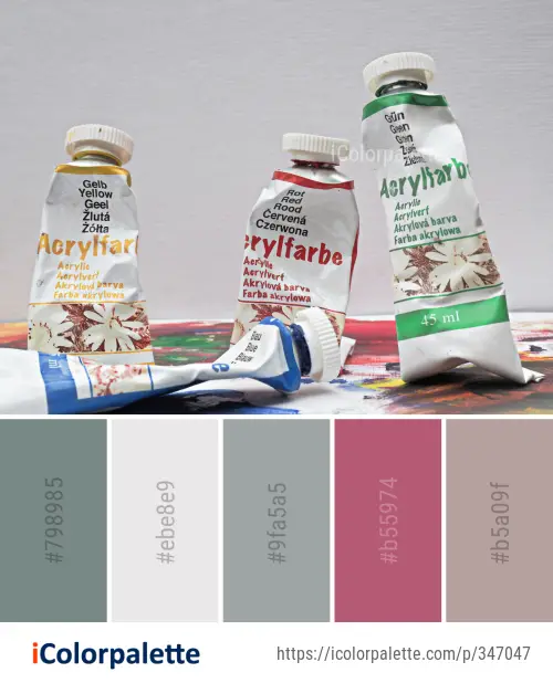 Color Palette Ideas from Product Water Image