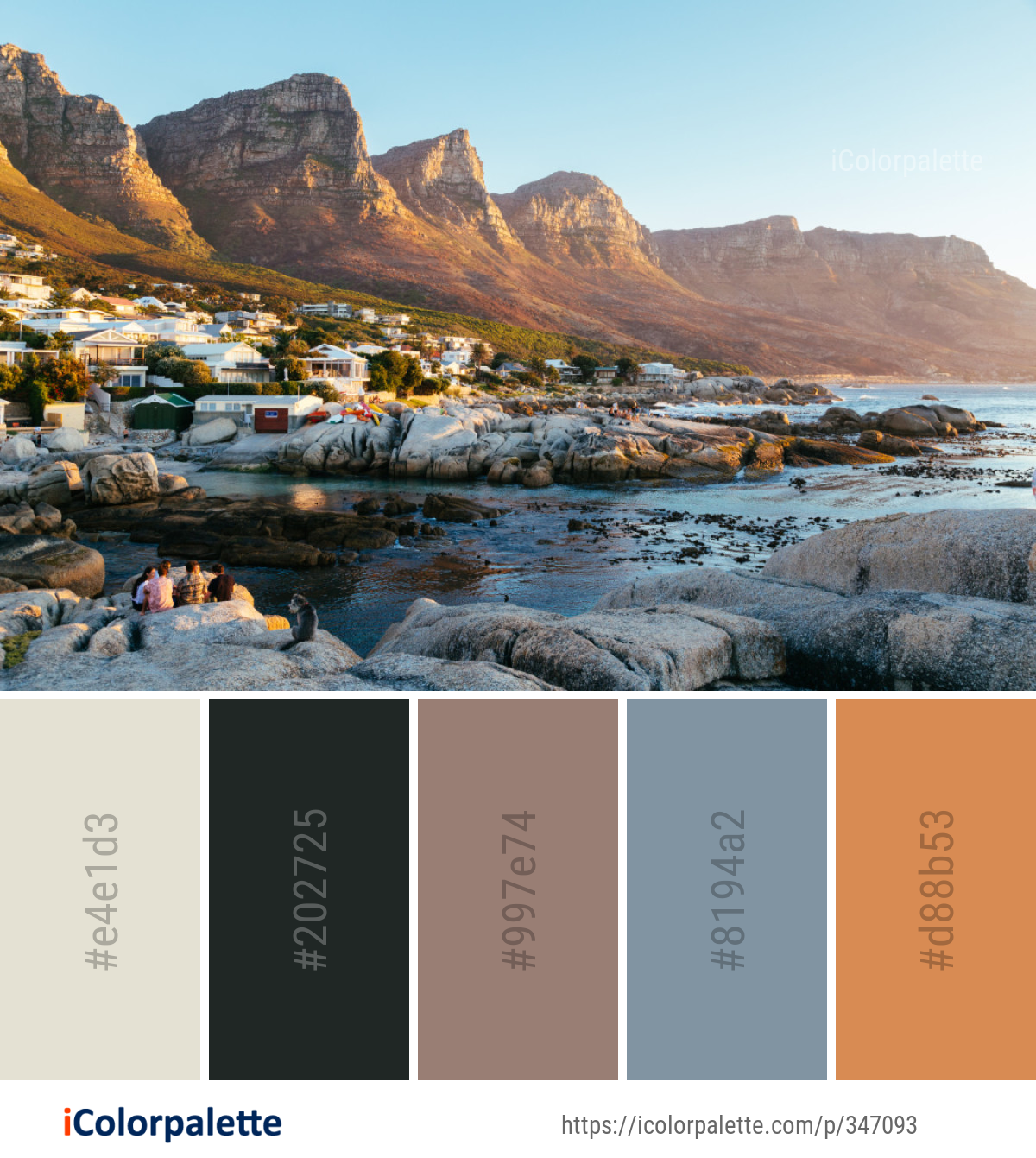 Color Palette Ideas from Reflection Wilderness Mountainous Landforms Image