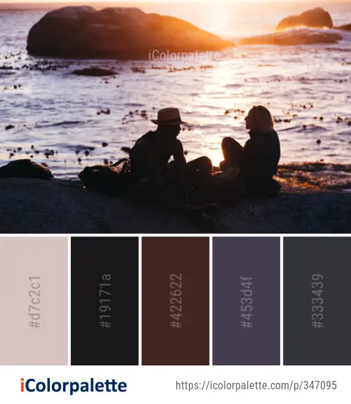 Color Palette Ideas from Sea Body Of Water Image