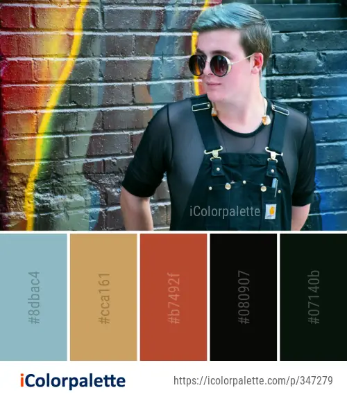 Color Palette Ideas from Eyewear Glasses Vision Care Image