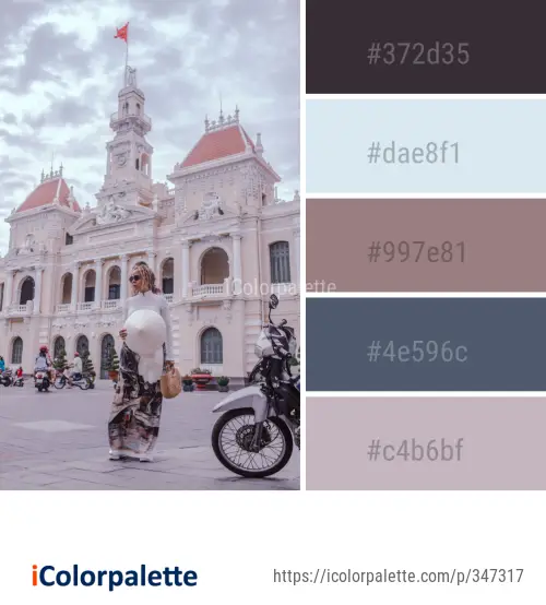 Color Palette Ideas from Landmark Town Plaza Image