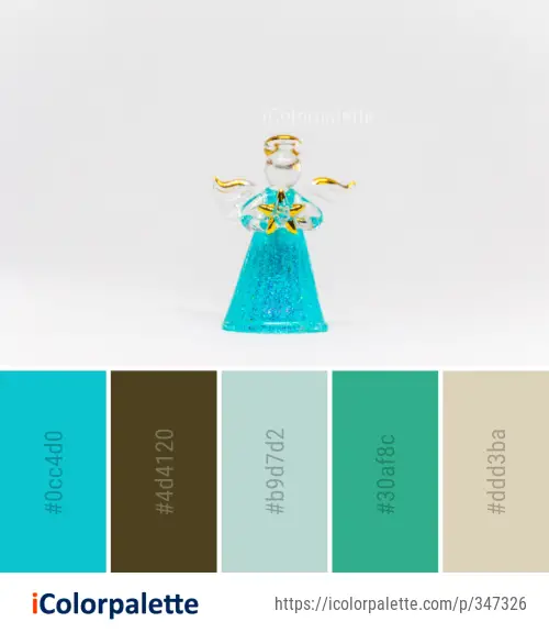Color Palette Ideas from Figurine Fictional Character Image