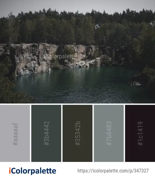 Color Palette Ideas from Water Nature Body Of Image