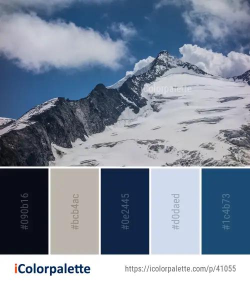 Color Palette Ideas from Sky Mountainous Landforms Mountain Range Image ...