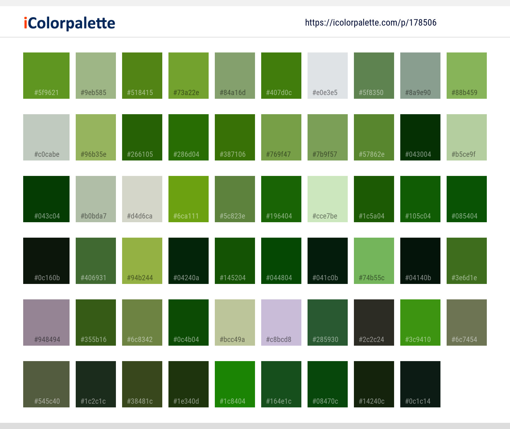 Color Palette Ideas from Dew Water Green Image | iColorpalette