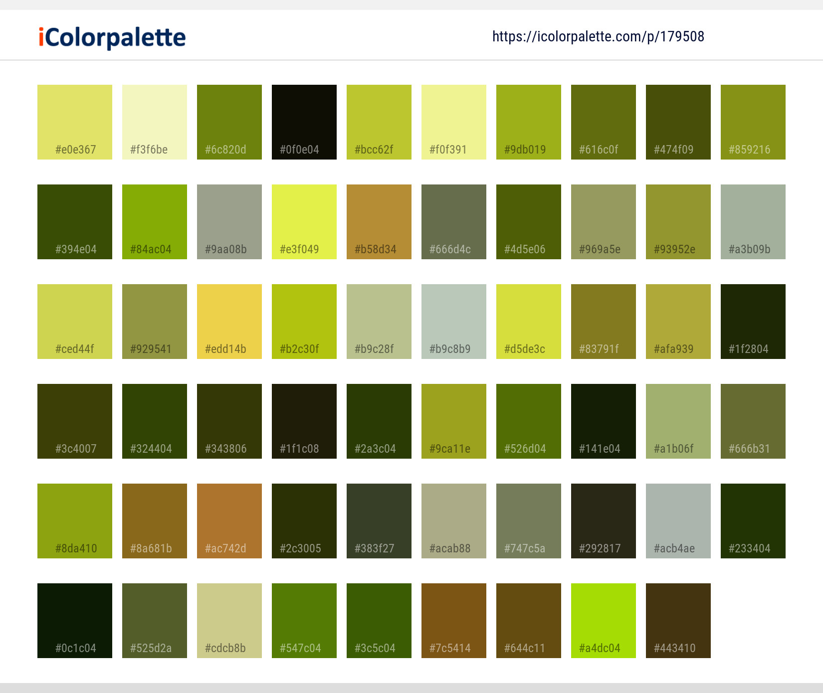 Color Palette Ideas from Plant Leaf Flora Image | iColorpalette