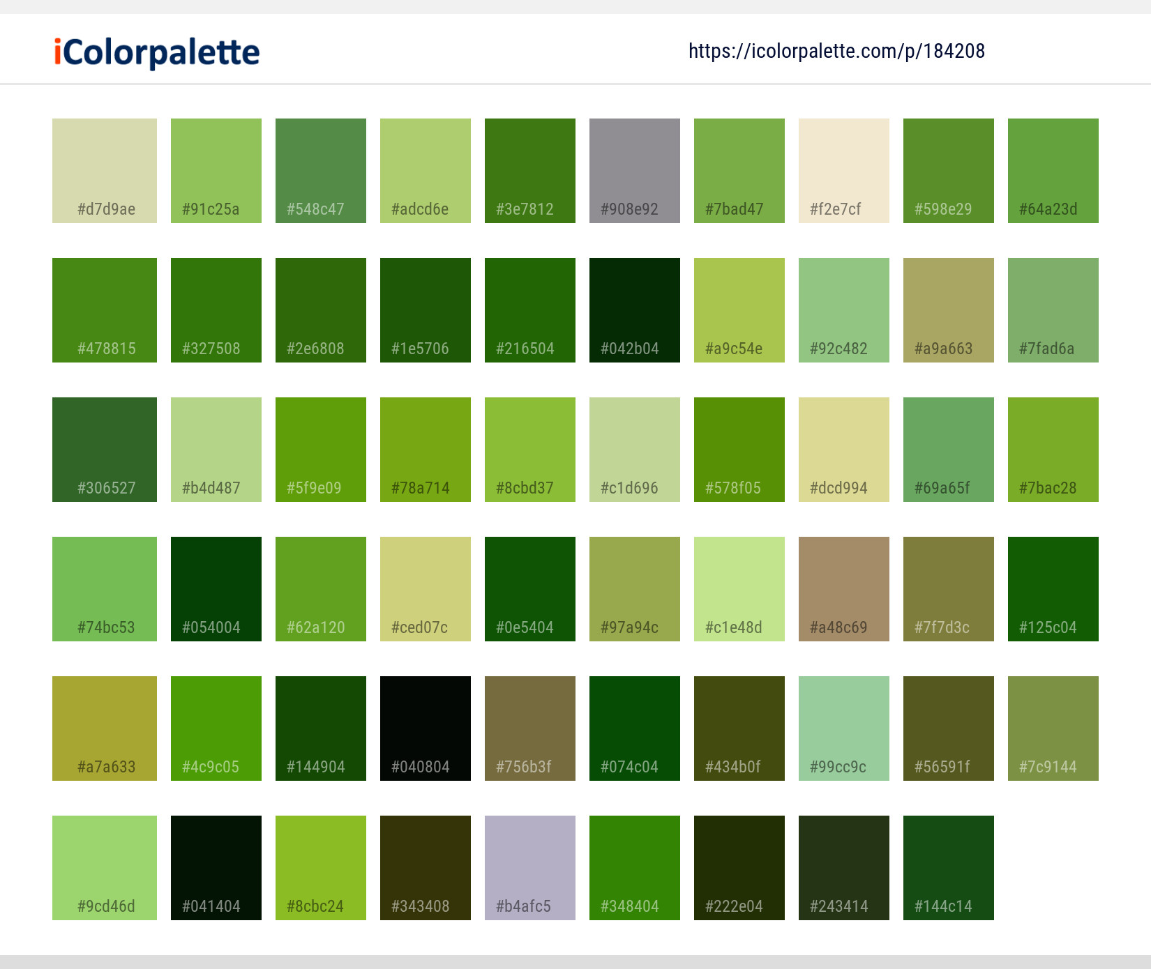 Color Palette Ideas from Plant Bud Flora Image | iColorpalette