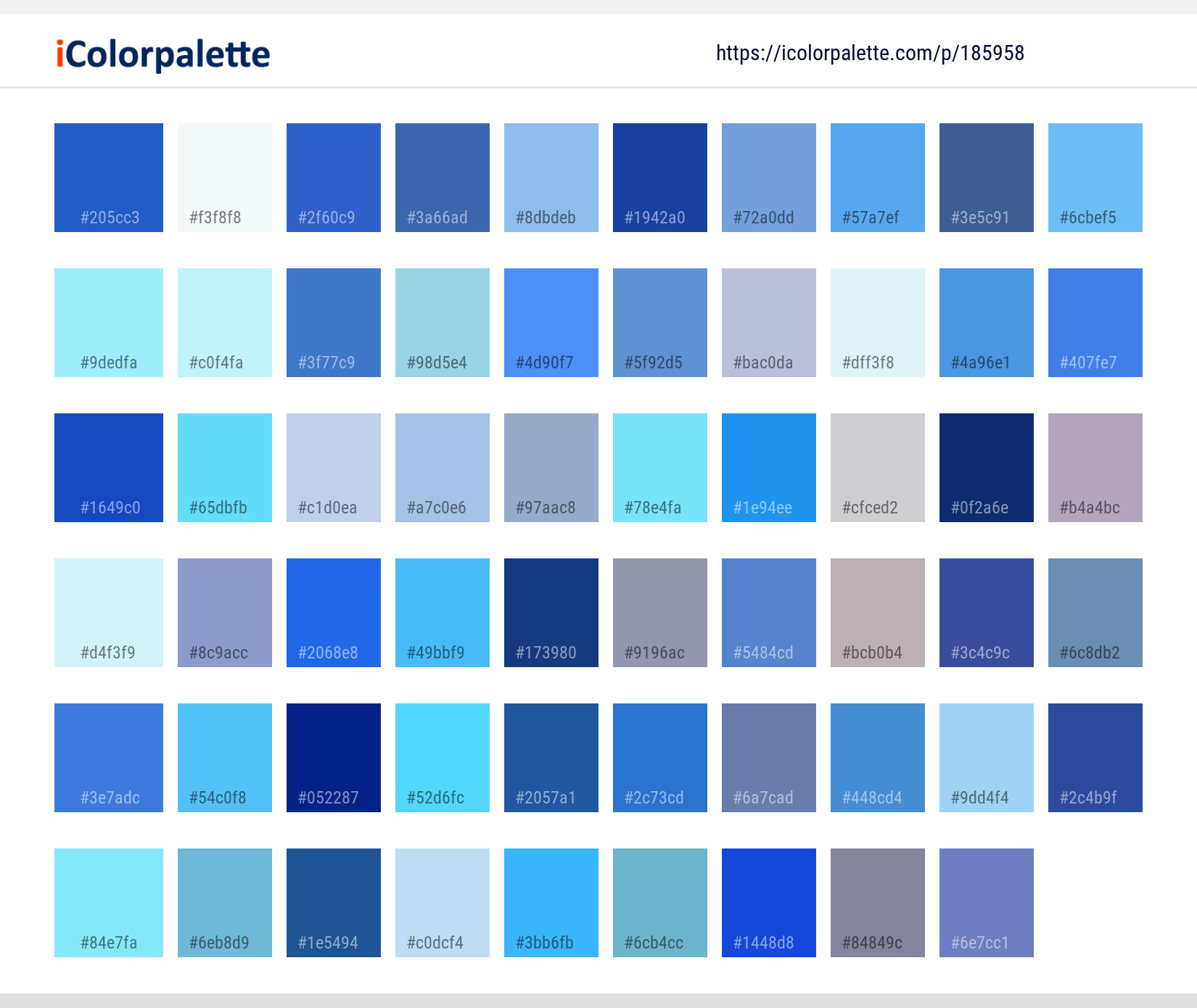 Color Palette Ideas from Blue Text Font Image | iColorpalette