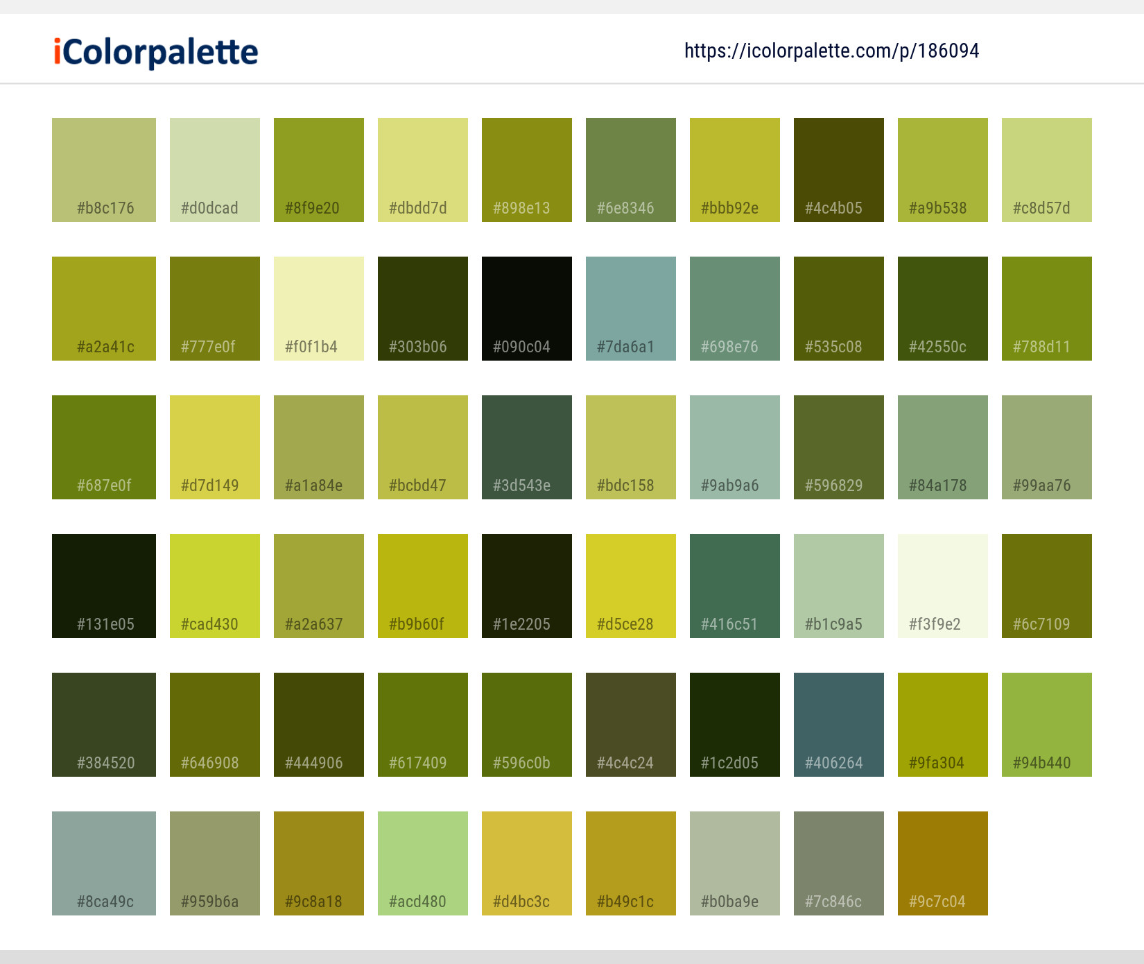 Color Palette Ideas from Vegetation Close Up Non Vascular Land Plant ...