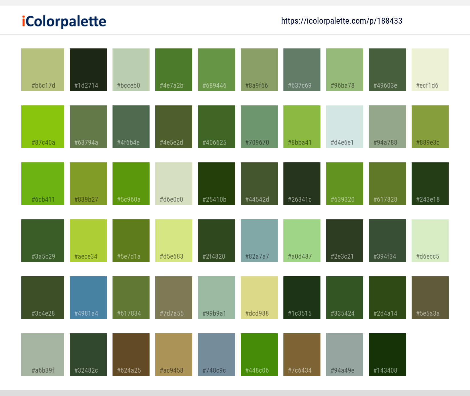 Color Palette Ideas from Plant Flora Syzygium Jambos Image | iColorpalette
