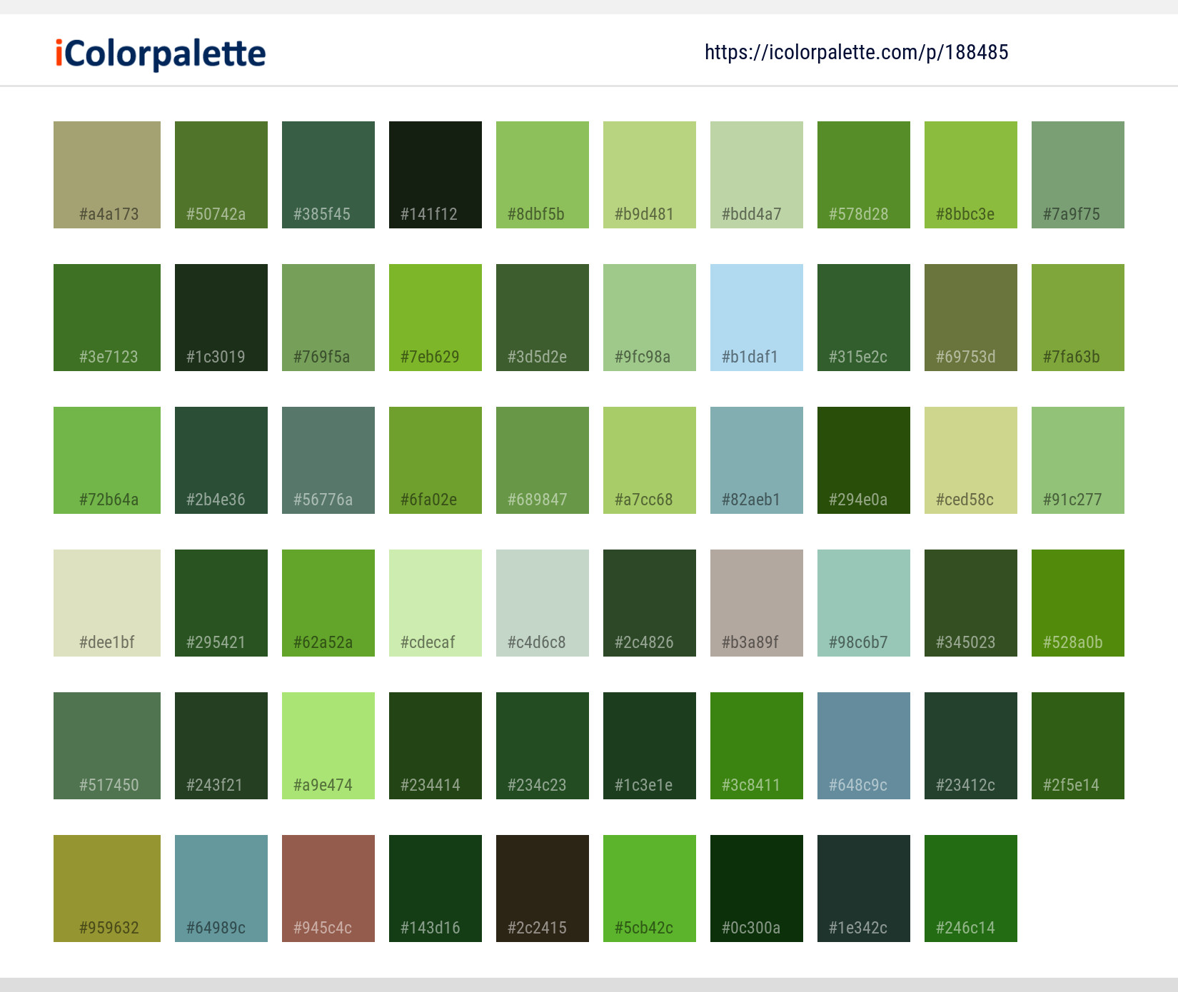 Color Palette Ideas from Plant Flower Hydrangea Image | iColorpalette