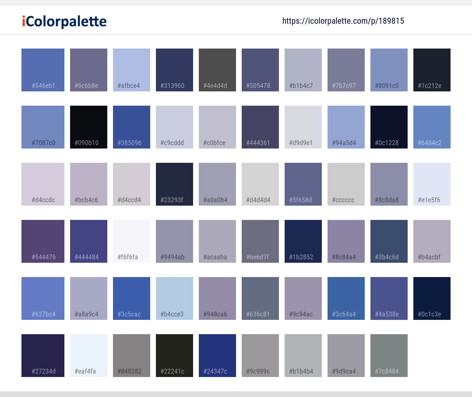 Color Palette Ideas from Snow Winter Sky Image | iColorpalette