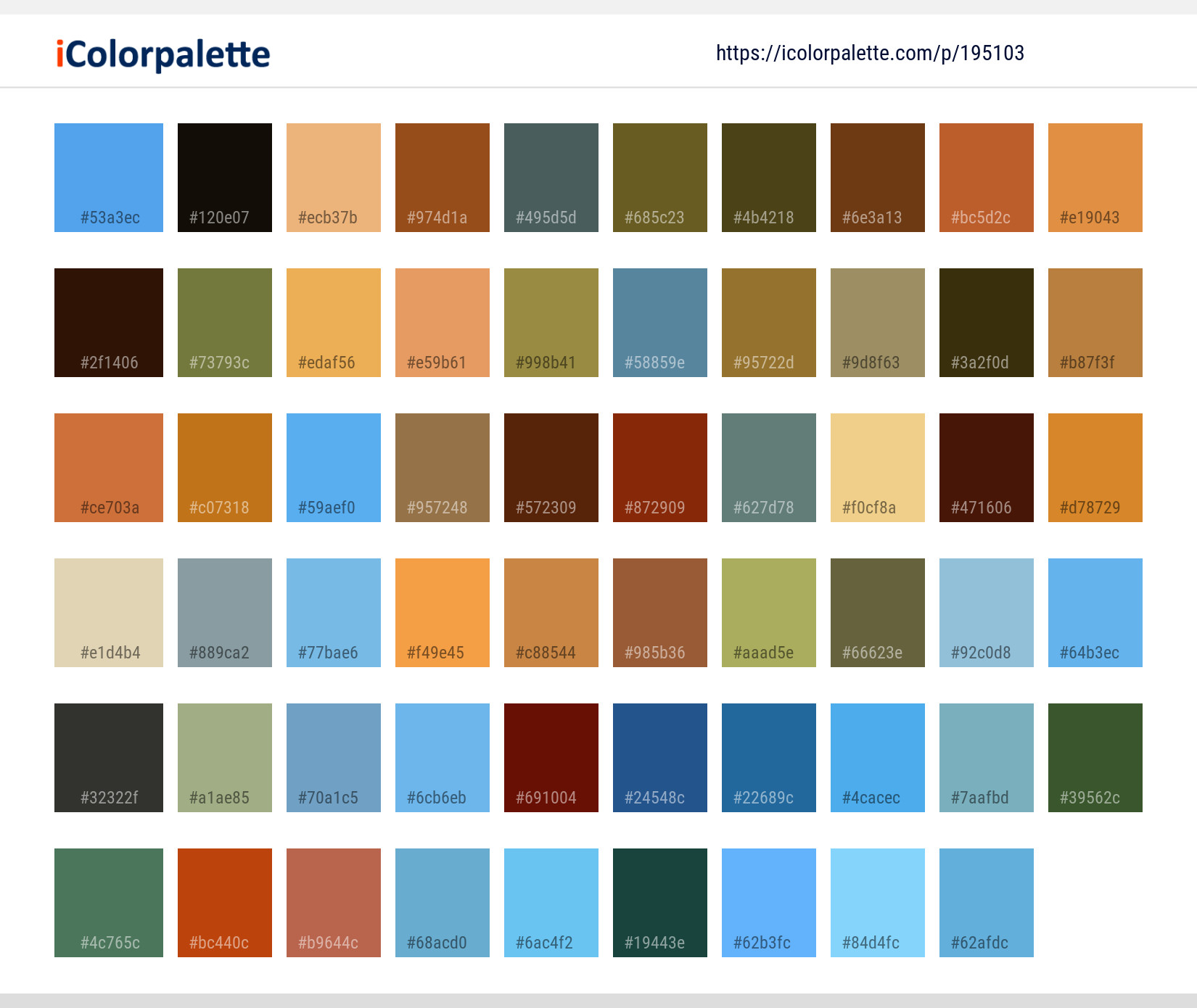 Color Palette Ideas from Rock Badlands Ecosystem Image | iColorPalette