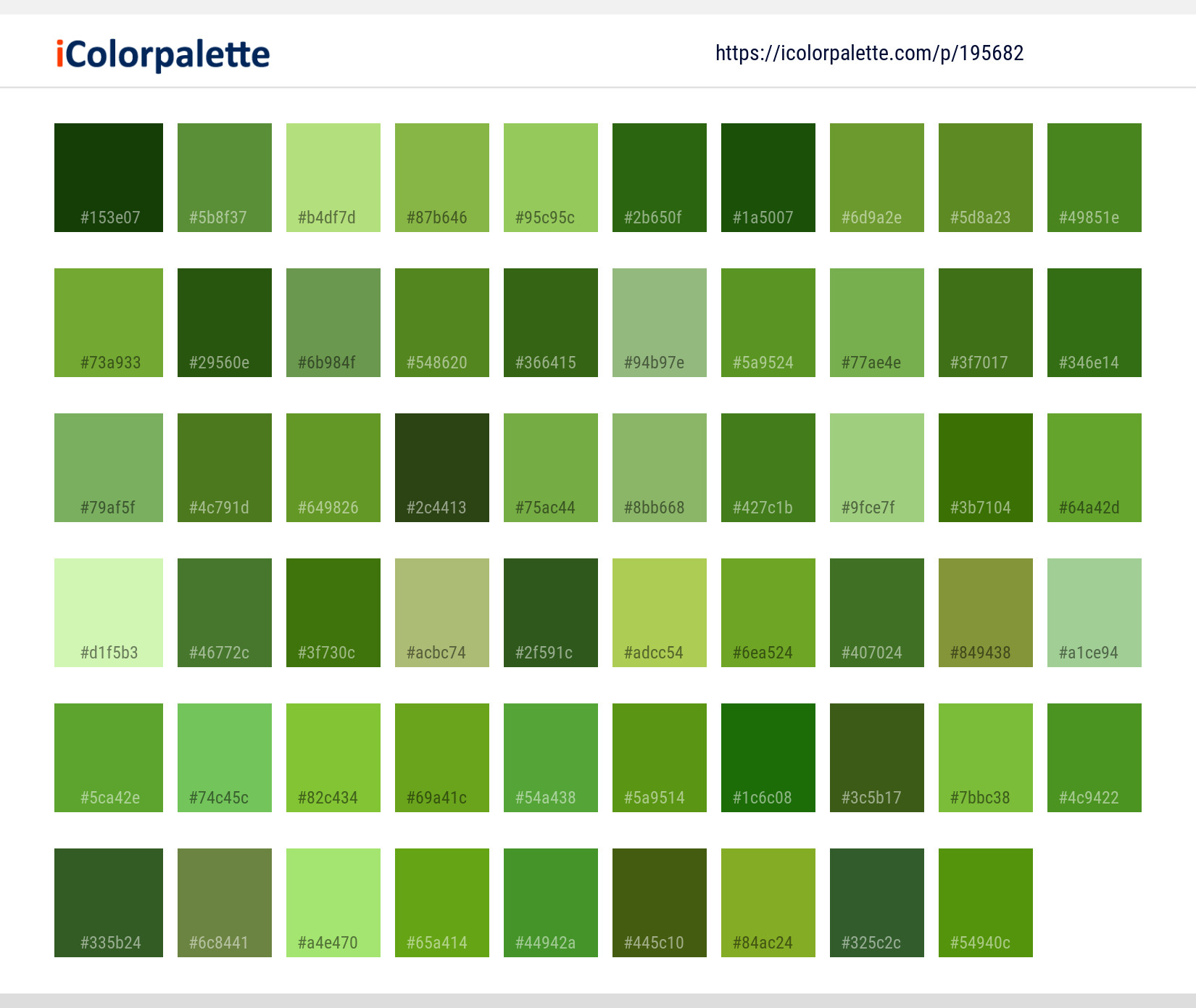 Color Palette Ideas from Green Grassland Grass Image | iColorpalette