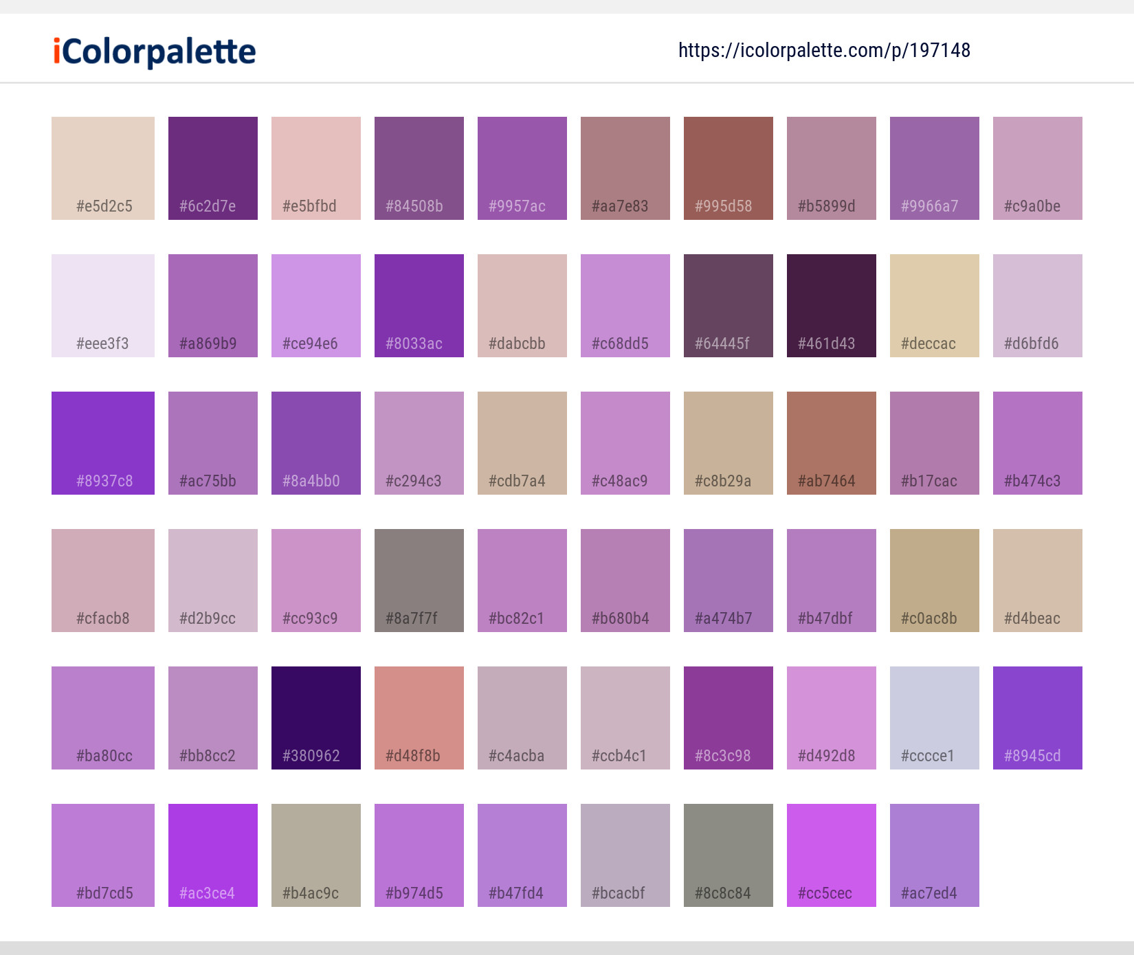 Color Palette Ideas from Lavender Flower Pink Image | iColorpalette