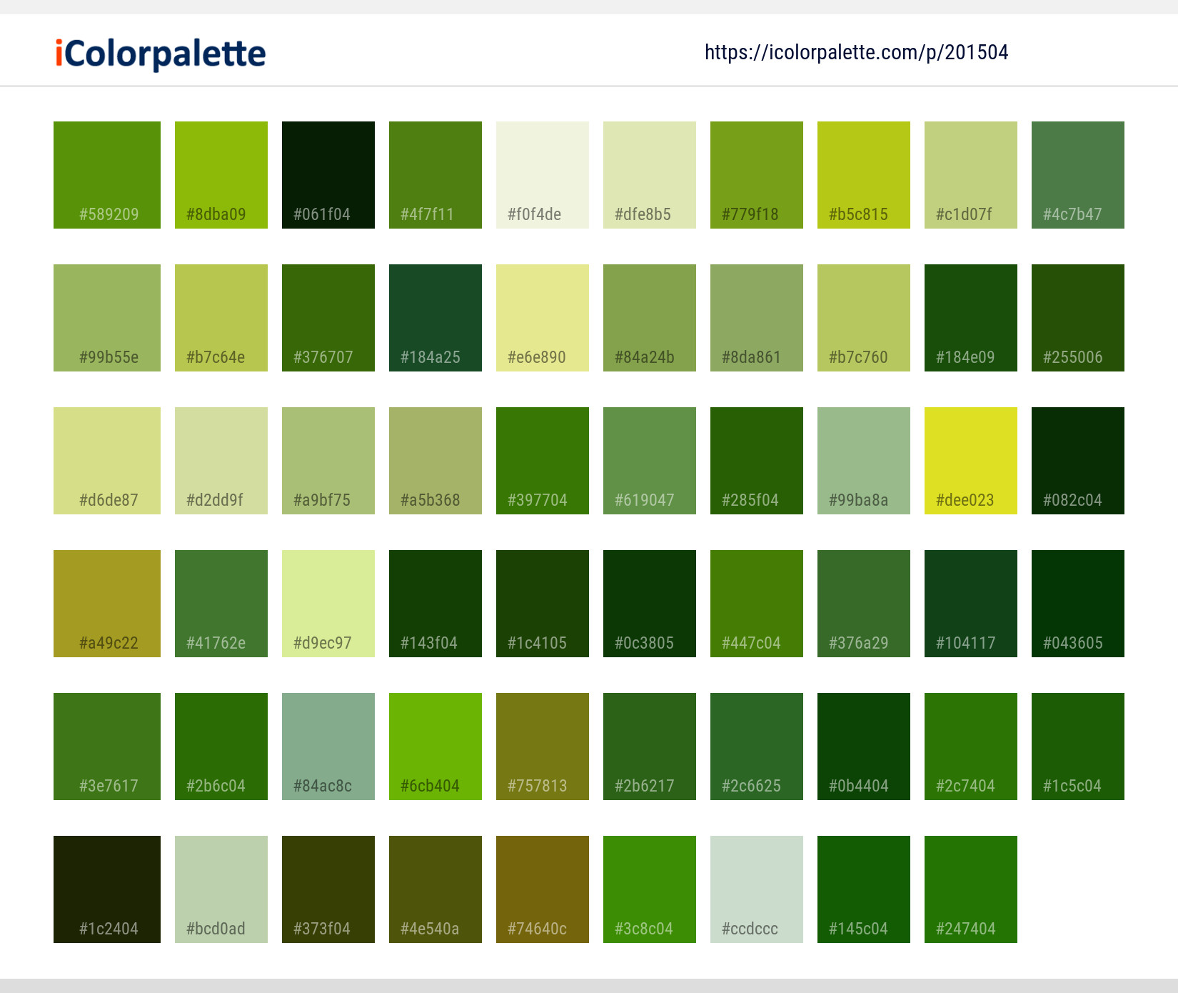 Color Palette Ideas from Leaf Plant Pathology Image | iColorpalette