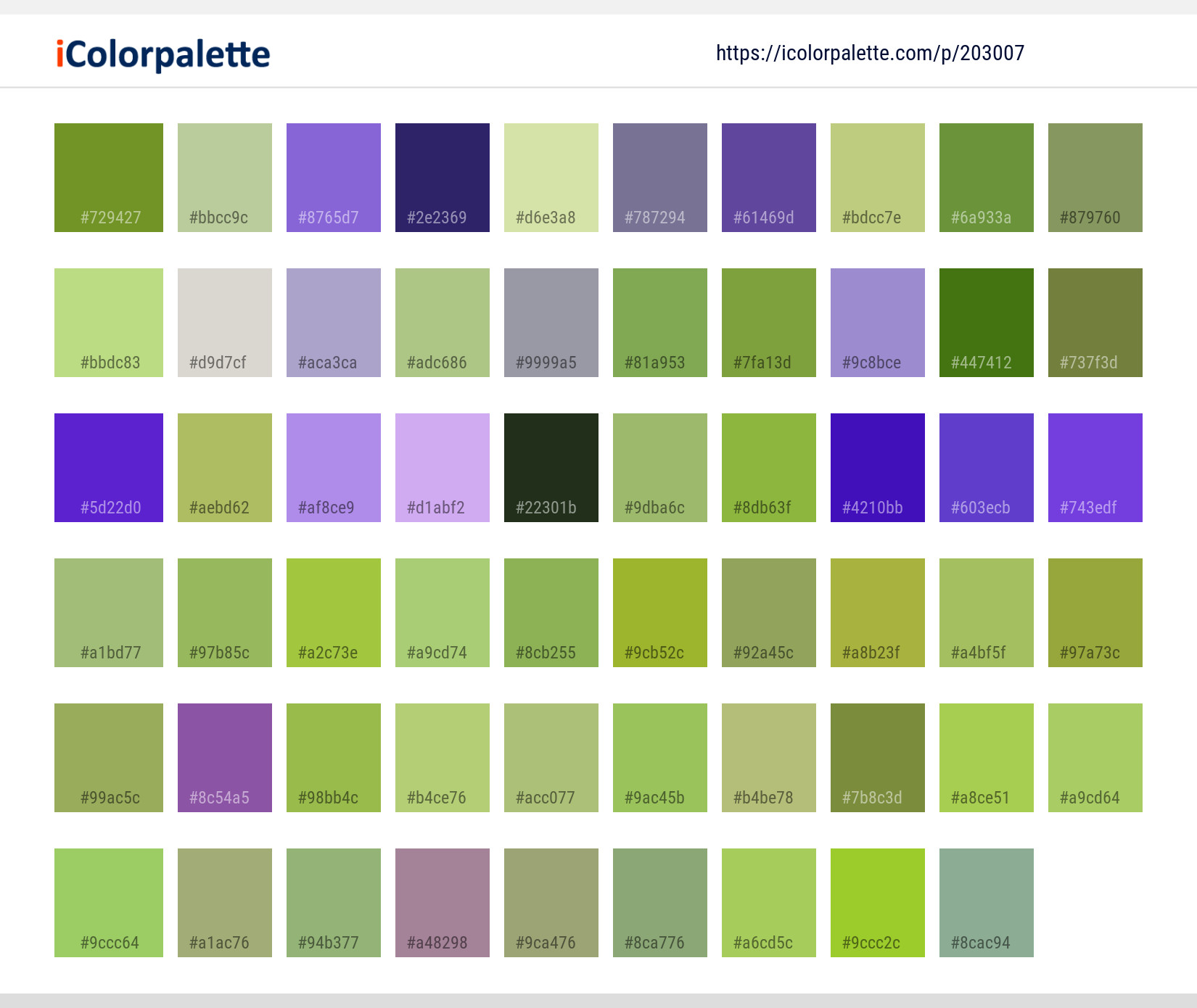 Color Palette Ideas from Lavender Flower English Image | iColorpalette