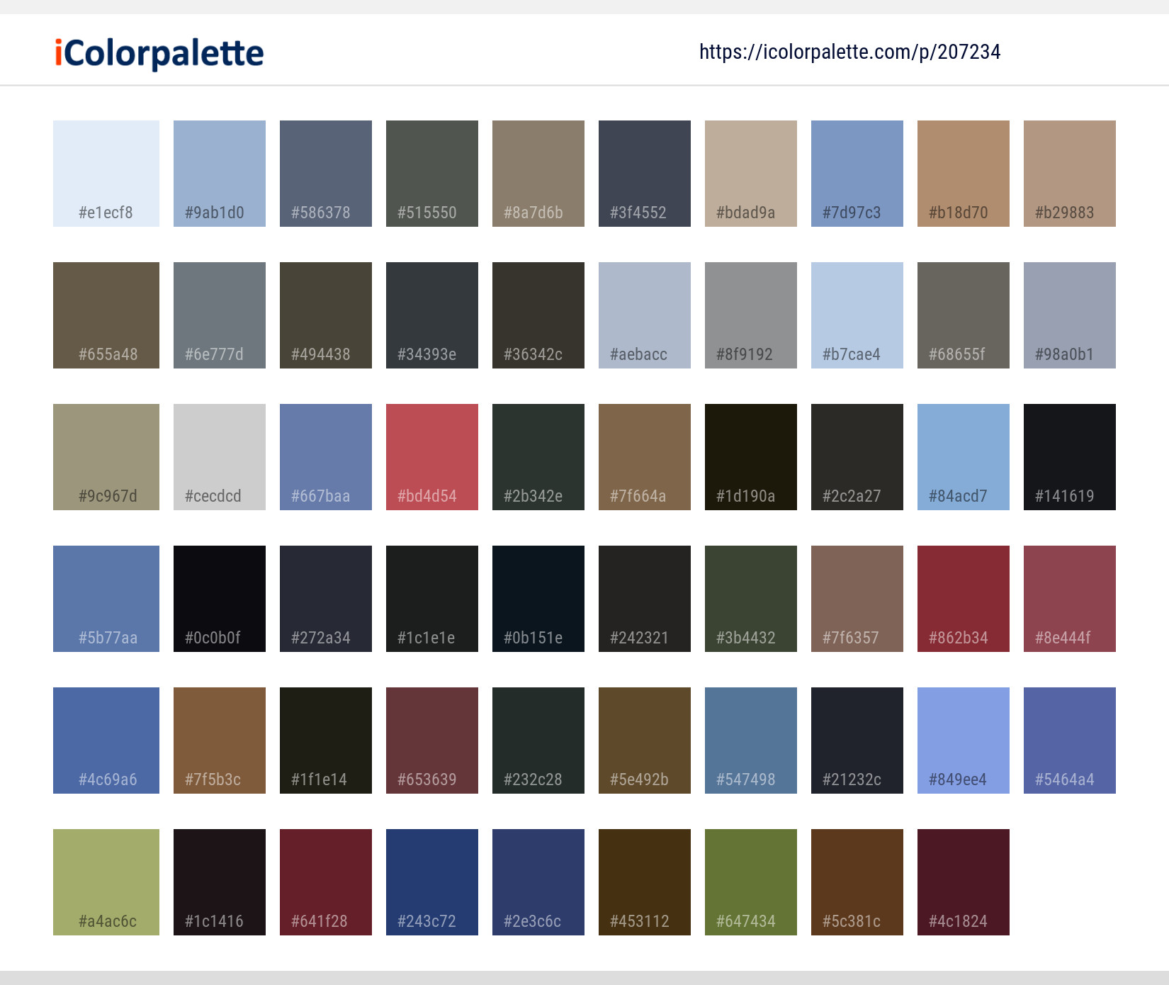 Color Palette Ideas from Tree Path Plant Image | iColorPalette