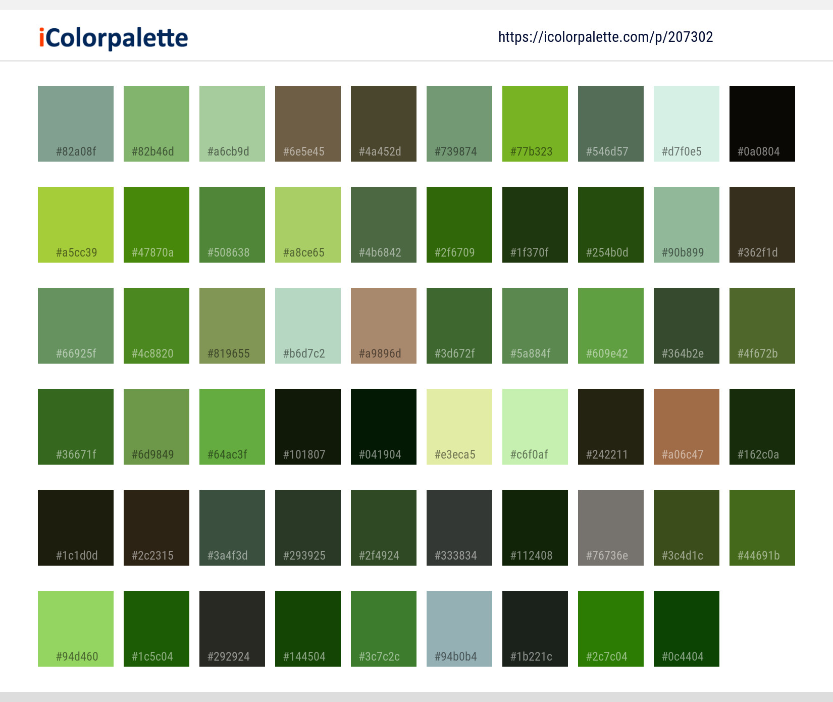 Color Palette Ideas from Plant Vegetation Leaf Image | iColorpalette