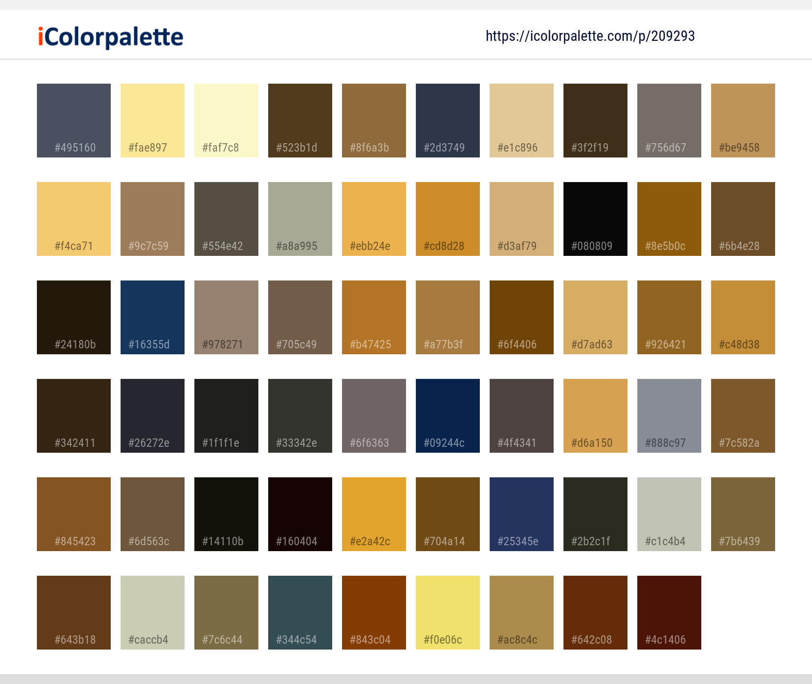 color palette from image photoshop