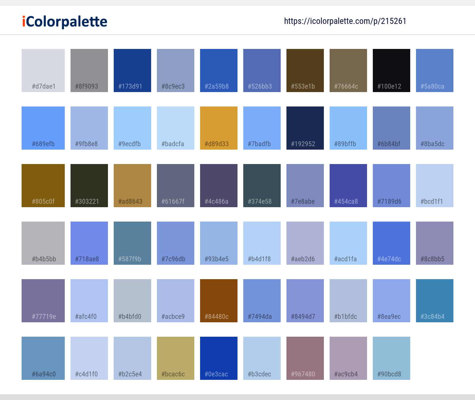 Color Palette Ideas from Water Sky Reflection Image | iColorpalette