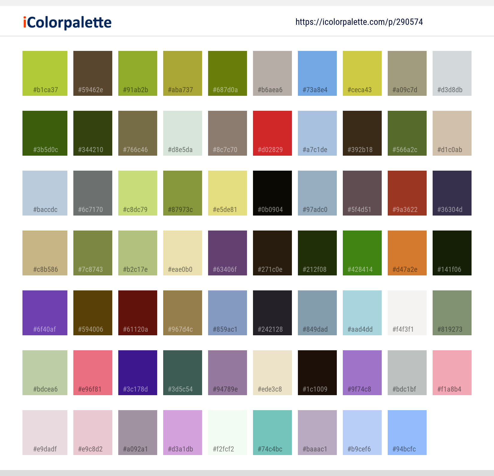 Color Palette Ideas from Flower Sky Plant Image | iColorpalette