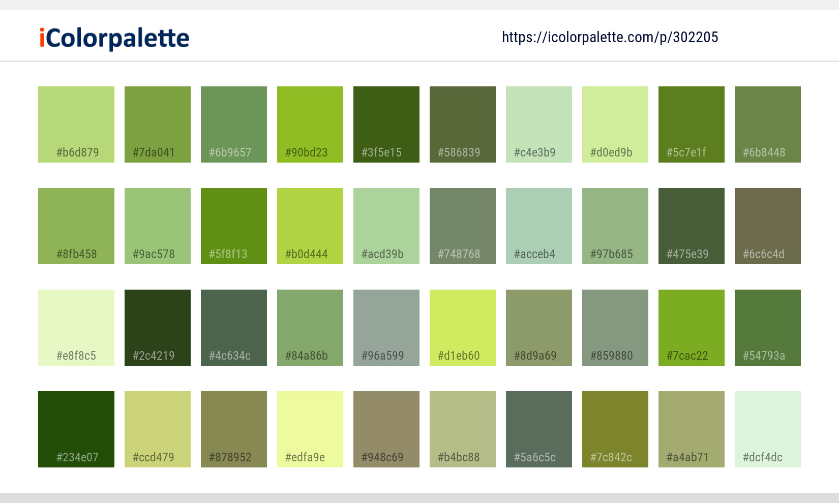 Color Palette Ideas from Plant Leaf Stem Image | iColorpalette