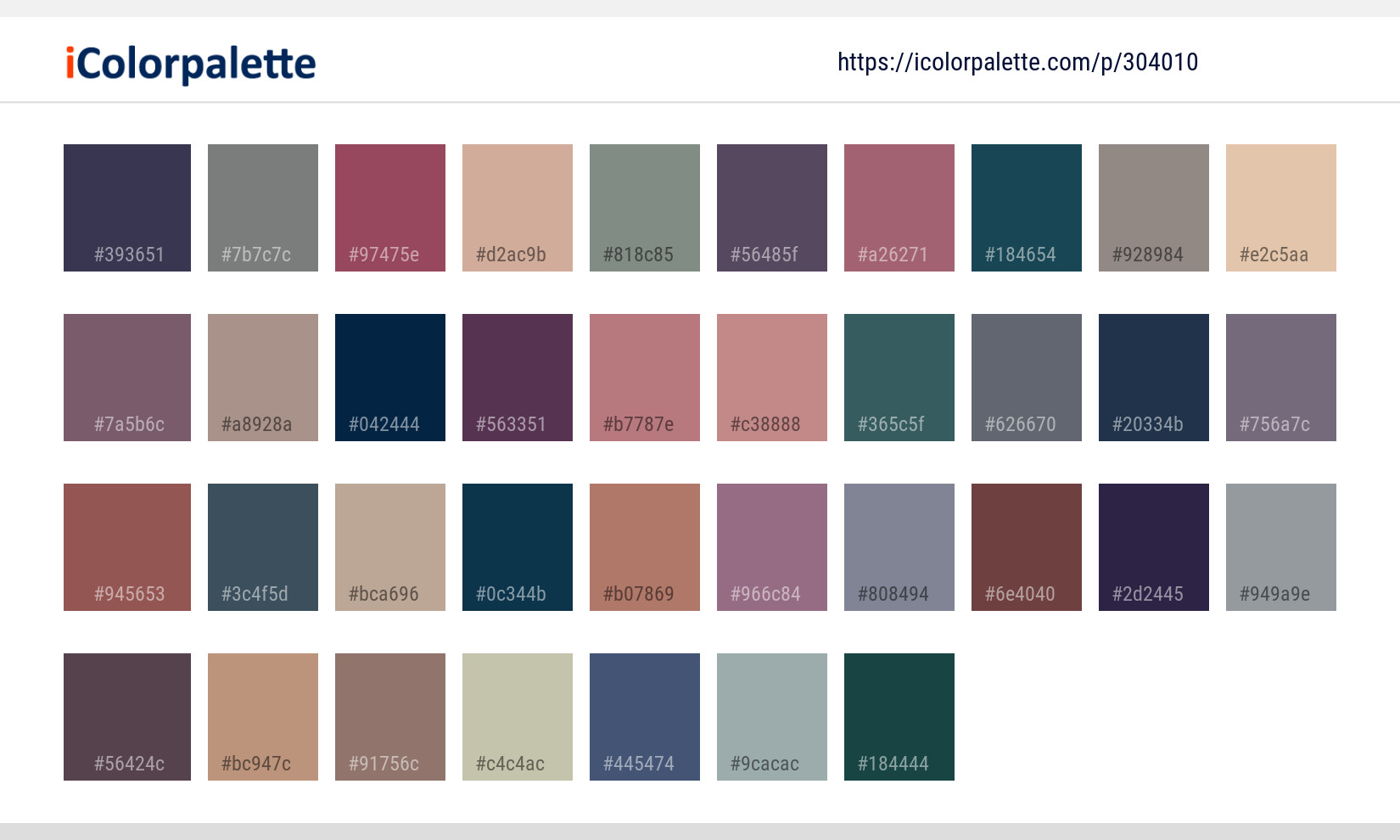 Color Palette Ideas from Flower Rose Family Pink Image | iColorpalette