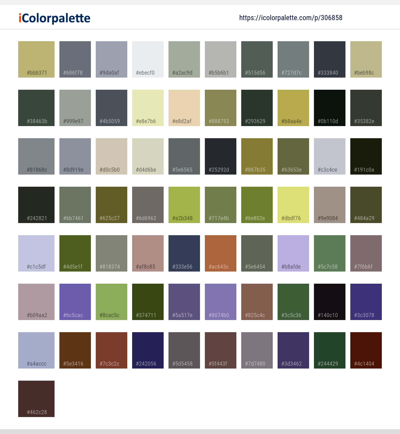 Color Palette Ideas from Nature Ecosystem Tree Image | iColorpalette