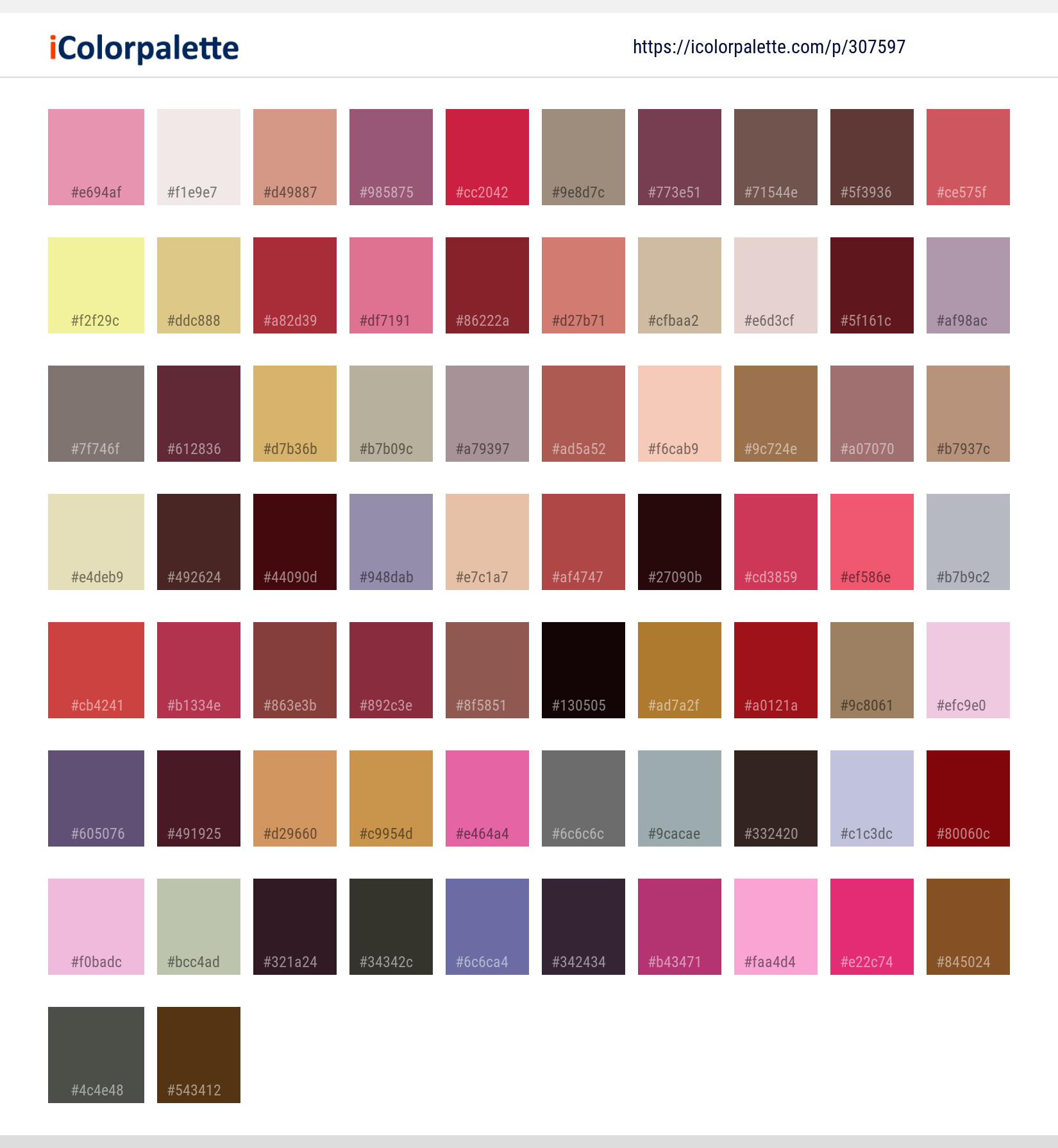 Color Palette Ideas from Fruit Pomegranate Food Image | iColorpalette
