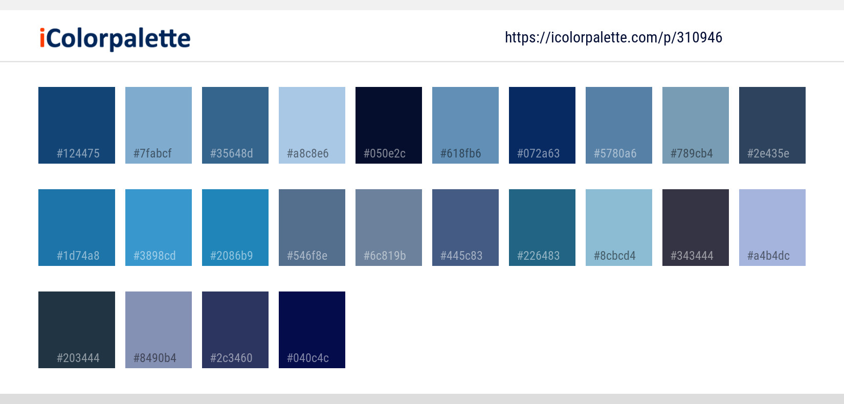 Color Palette Ideas from Iceberg Arctic Ocean Sea Ice Image | iColorpalette
