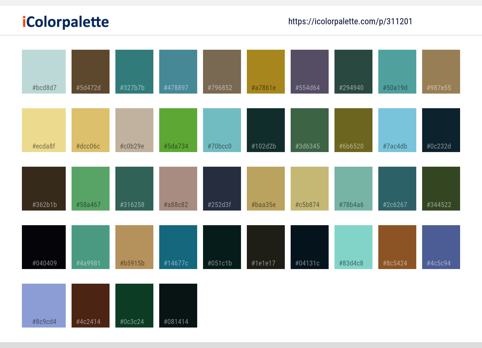 Color Palette Ideas from Caterpillar Larva Insect Image | iColorpalette