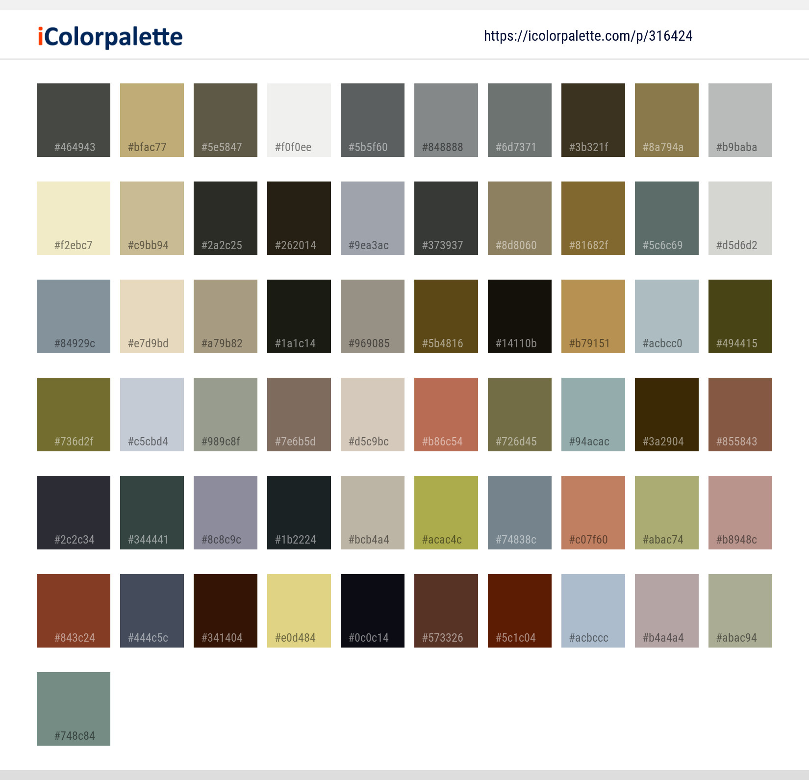 Color Palette Ideas from Water Nature Tree Image | iColorpalette