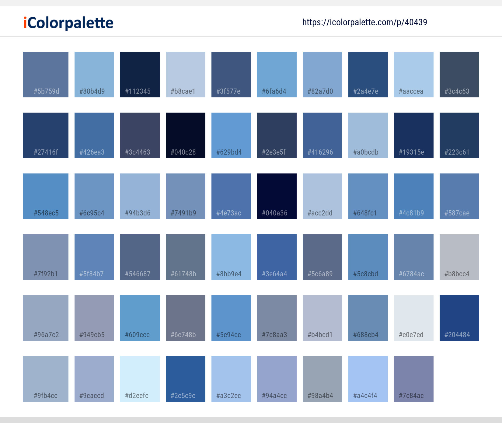 Color Palette Ideas from Winter Snow Sky Image | iColorpalette