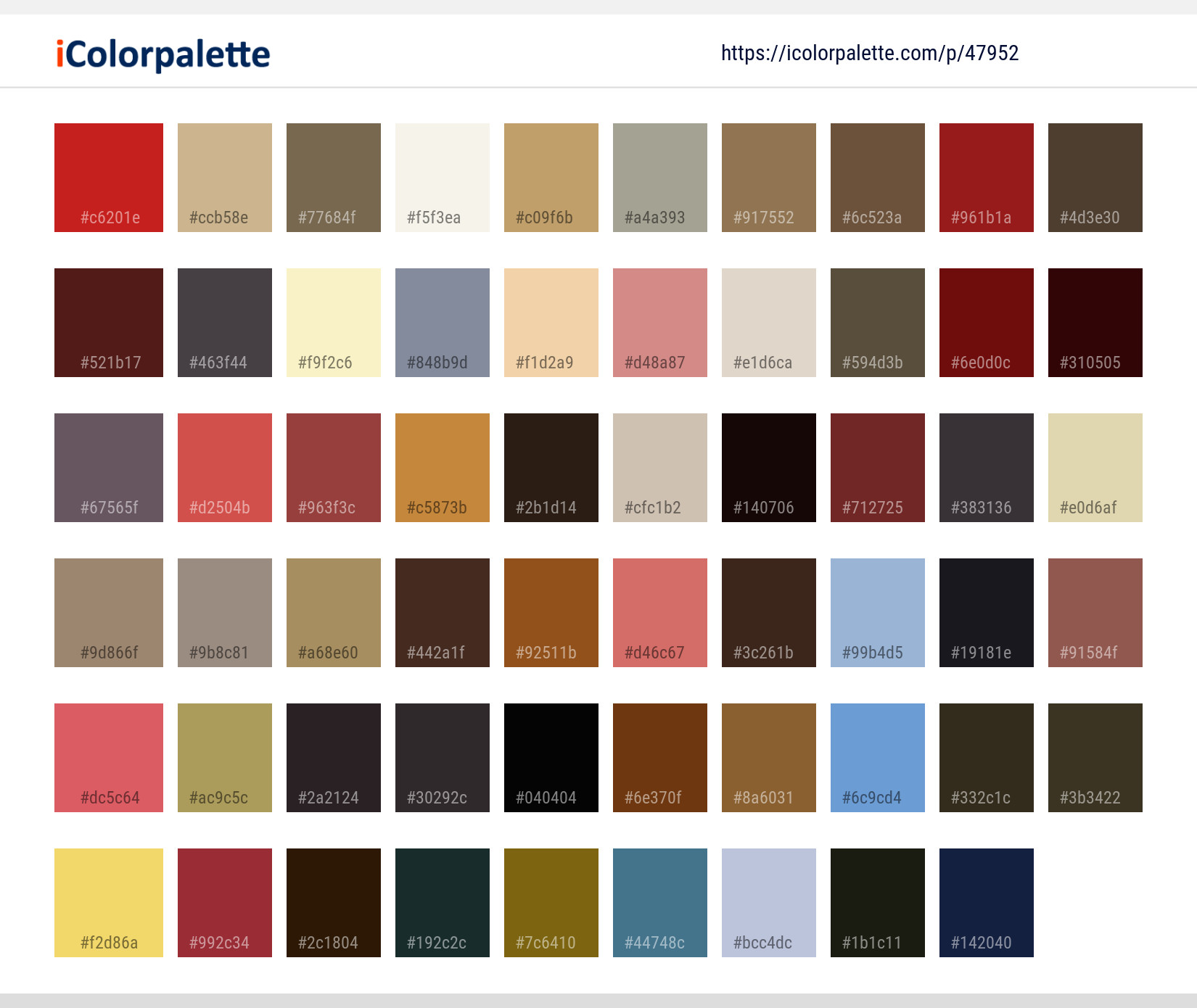 Color Palette Ideas from Font Pattern Image | iColorpalette