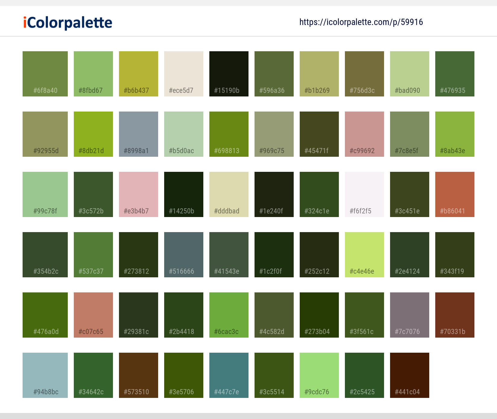 Color Palette Ideas from Flora Leaf Plant Image | iColorpalette