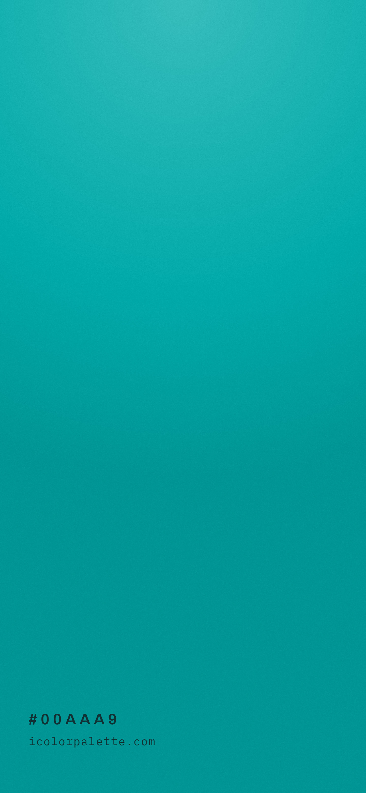 きゃめ⭐︎ 00AAA9 Hex Code (Jade Orchid Shade) — RGB, CMYK & HSL Color Values